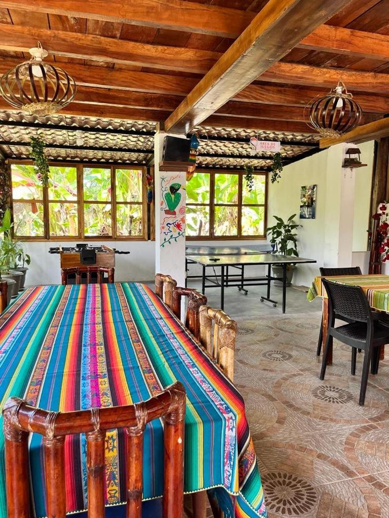 מינדו Hosteria Arasari מראה חיצוני תמונה